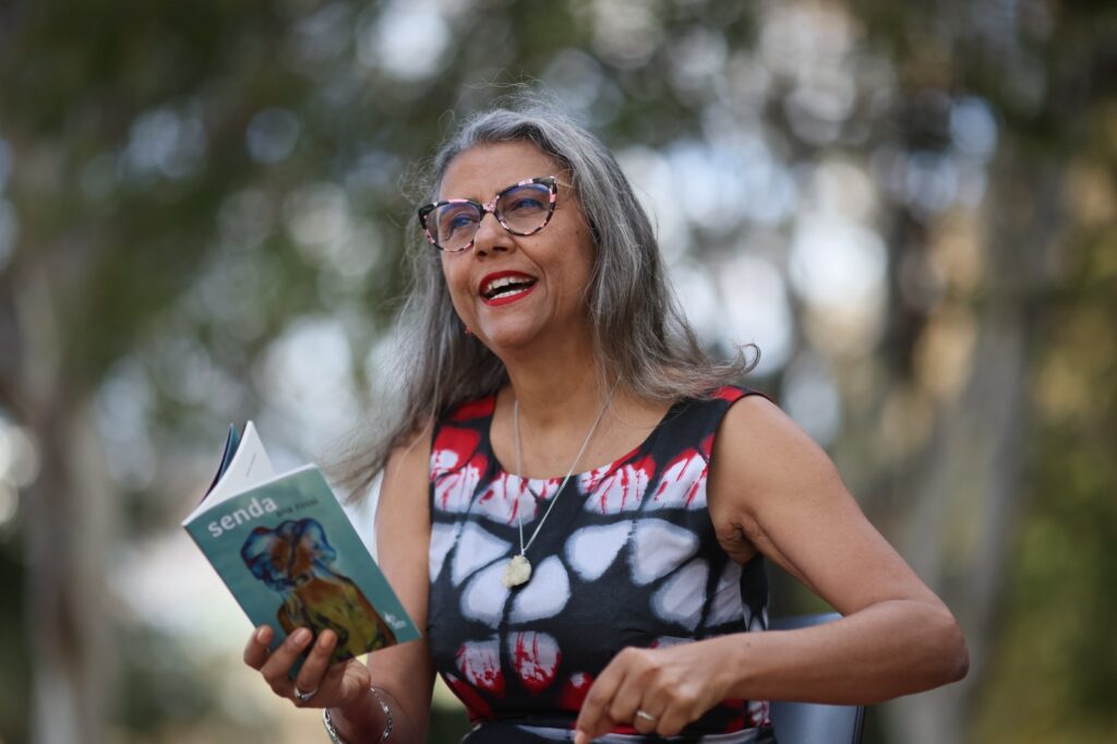Ana Rossi, escritora e presidenta do Sindicato dos Escritores do Distrito Federal. Foto: Robert Alves