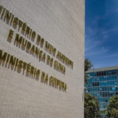 Prédio do Ministério do Meio Ambiente e Mudança do Clima e ministério da Cultura, na Esplanada dos MInistérios em Brasília. Foto: Rafa Neddermeyer/Agência Brasil