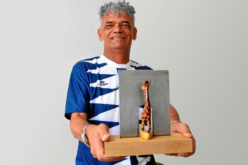 Obra de Francisco Galeno: o paraibano radicado em Brasília. Foto: Acervo Pessoal